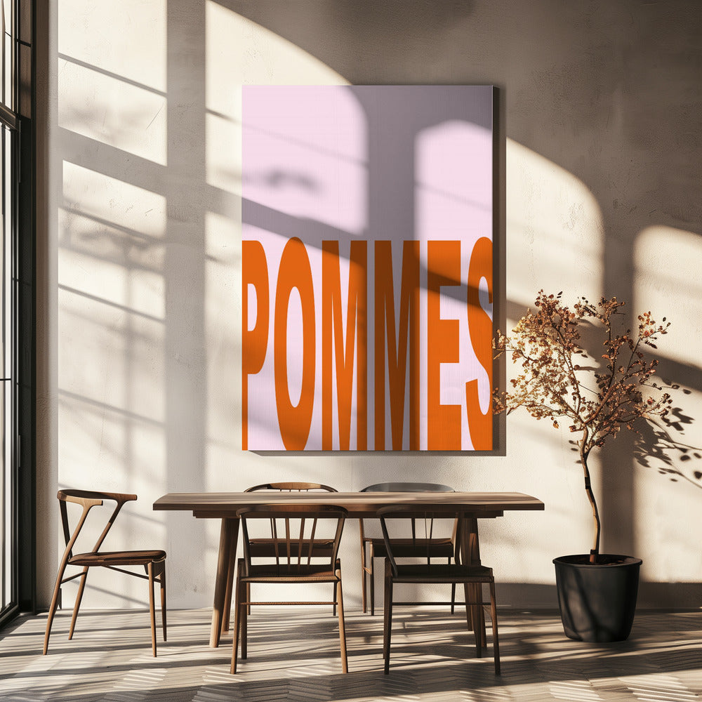 Bold Pommes Essence | Leinwand