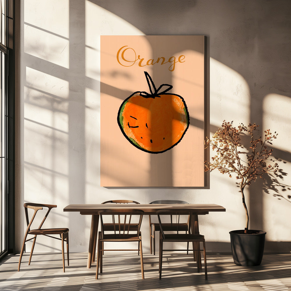 Sunny Citrus Bliss | Canvas