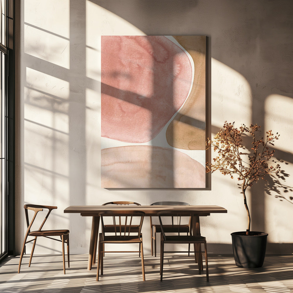 Organic Shapes in Earthy Tones | Canvas