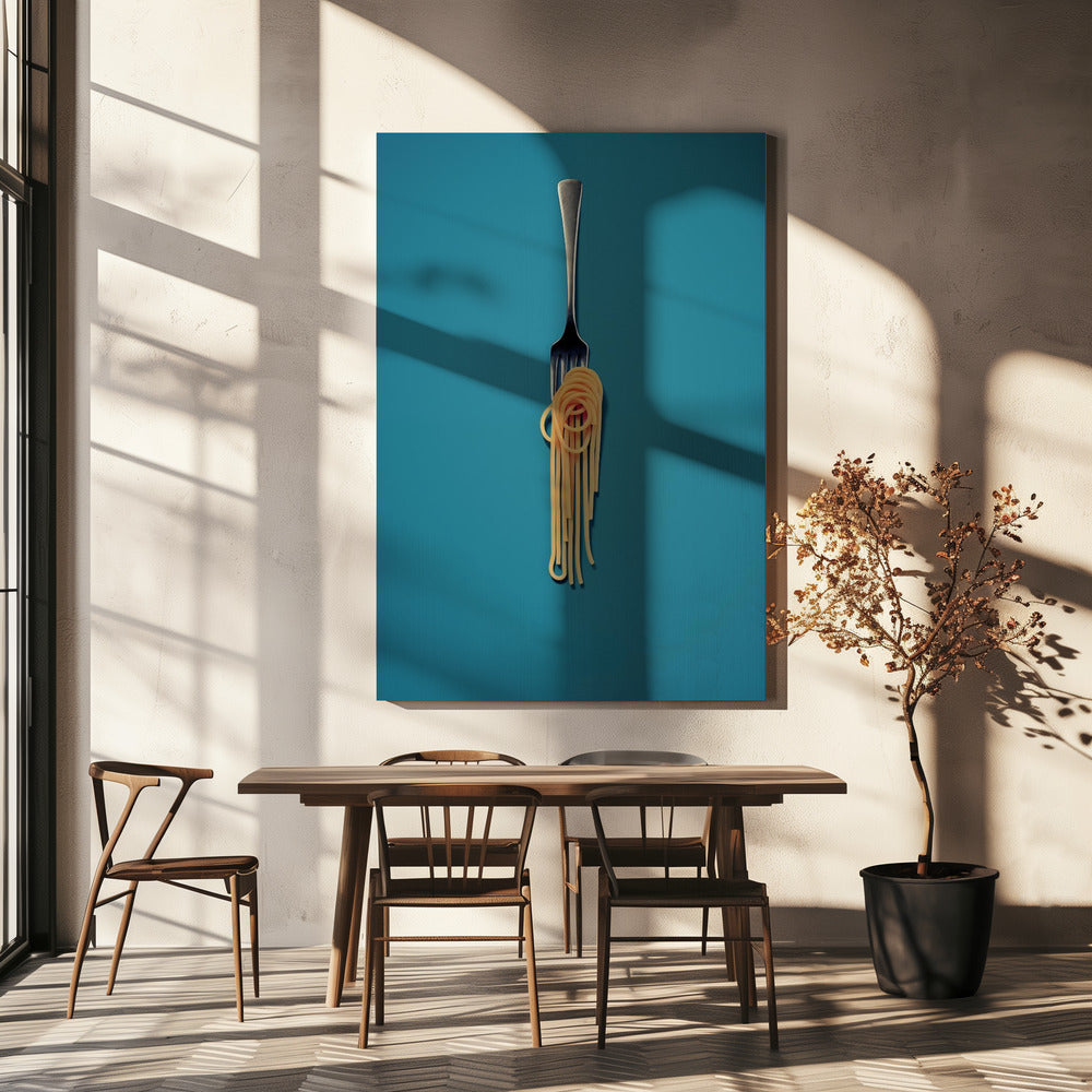 Pasta Swirl Symphony | Canvas