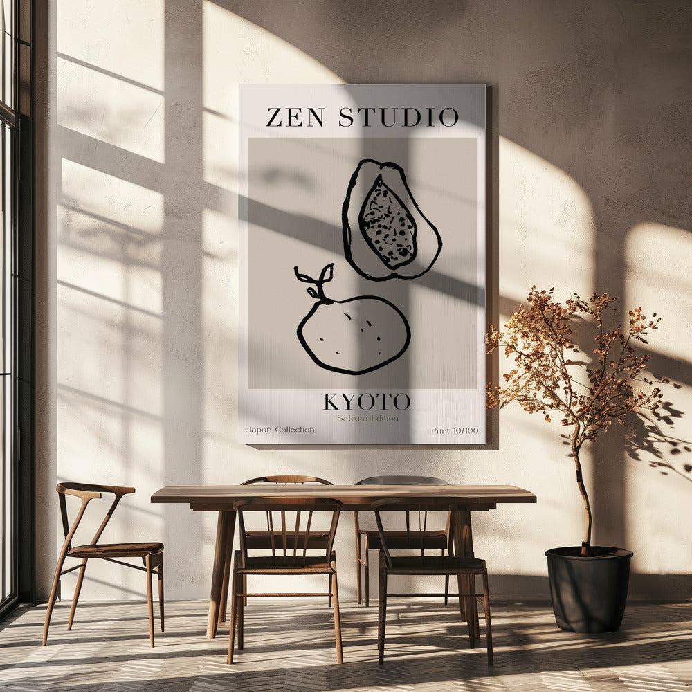 Zen-Fruchtessenz | Leinwand