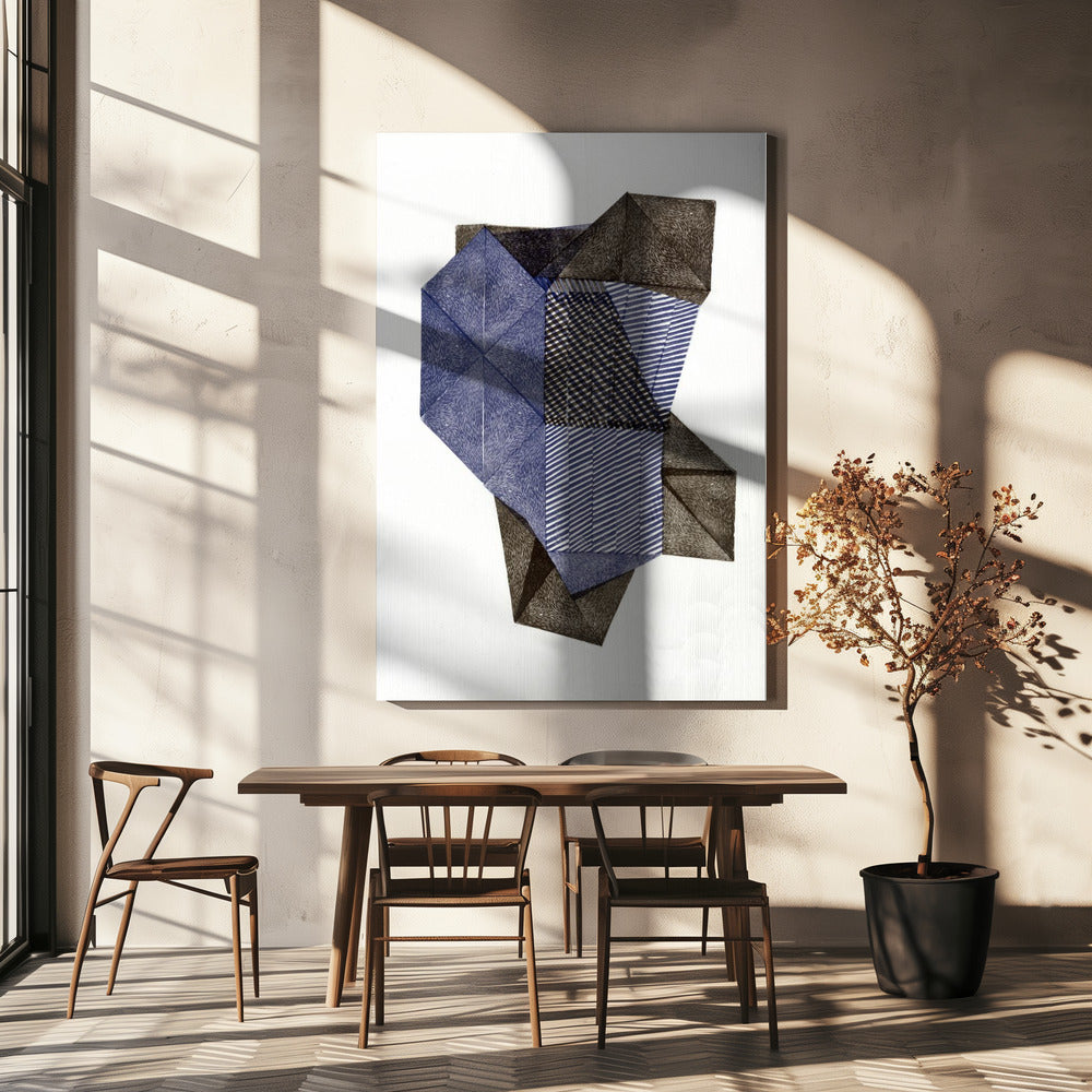 Polygonale Form XV. | Leinwand