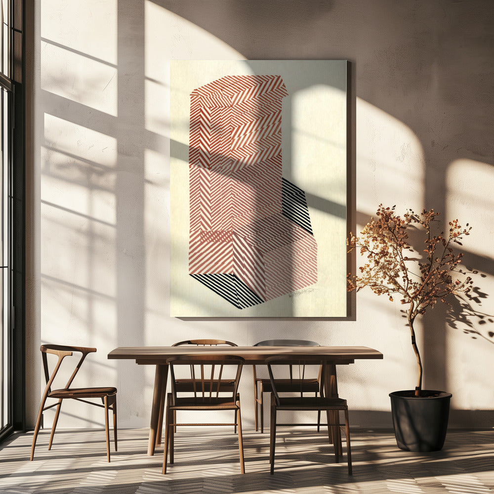 Polygonale Form I. | Leinwand