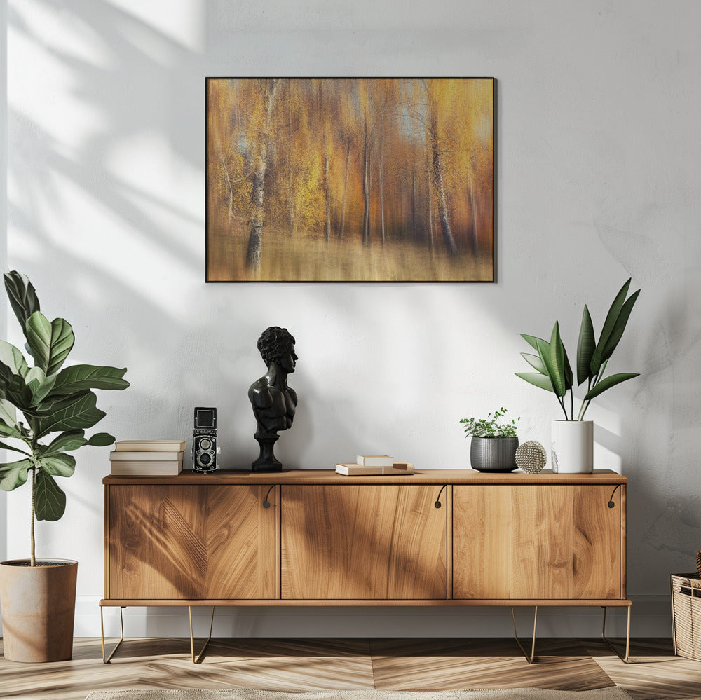 Herbstbirken | Poster