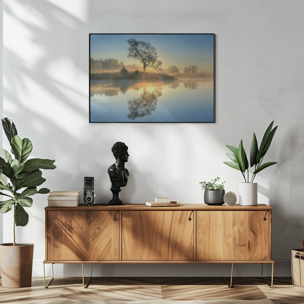 Morning reflection | Poster