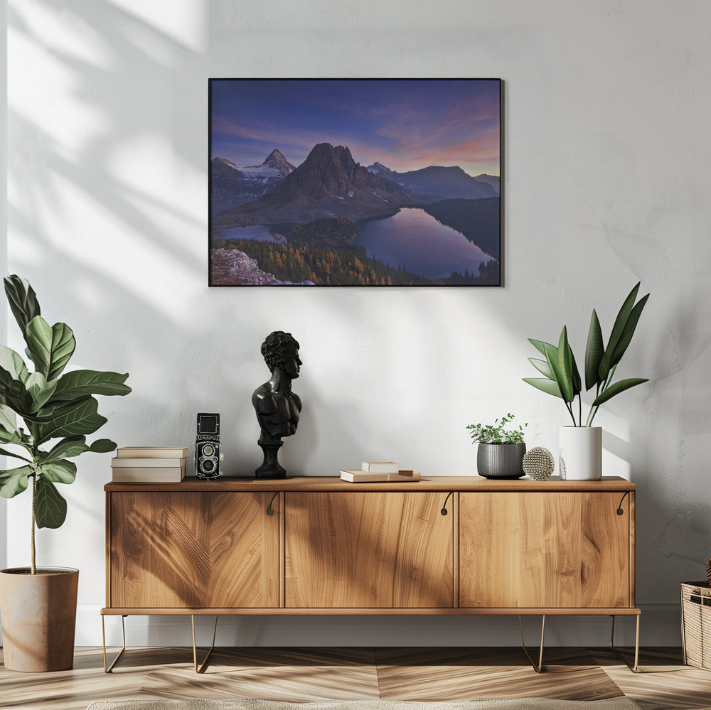 Twilight at Mount Assiniboine | Poster