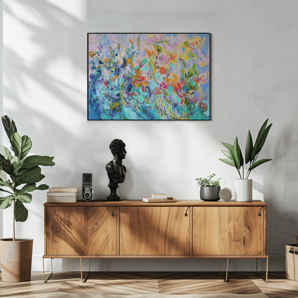 Strahlende florale Harmonie | Poster