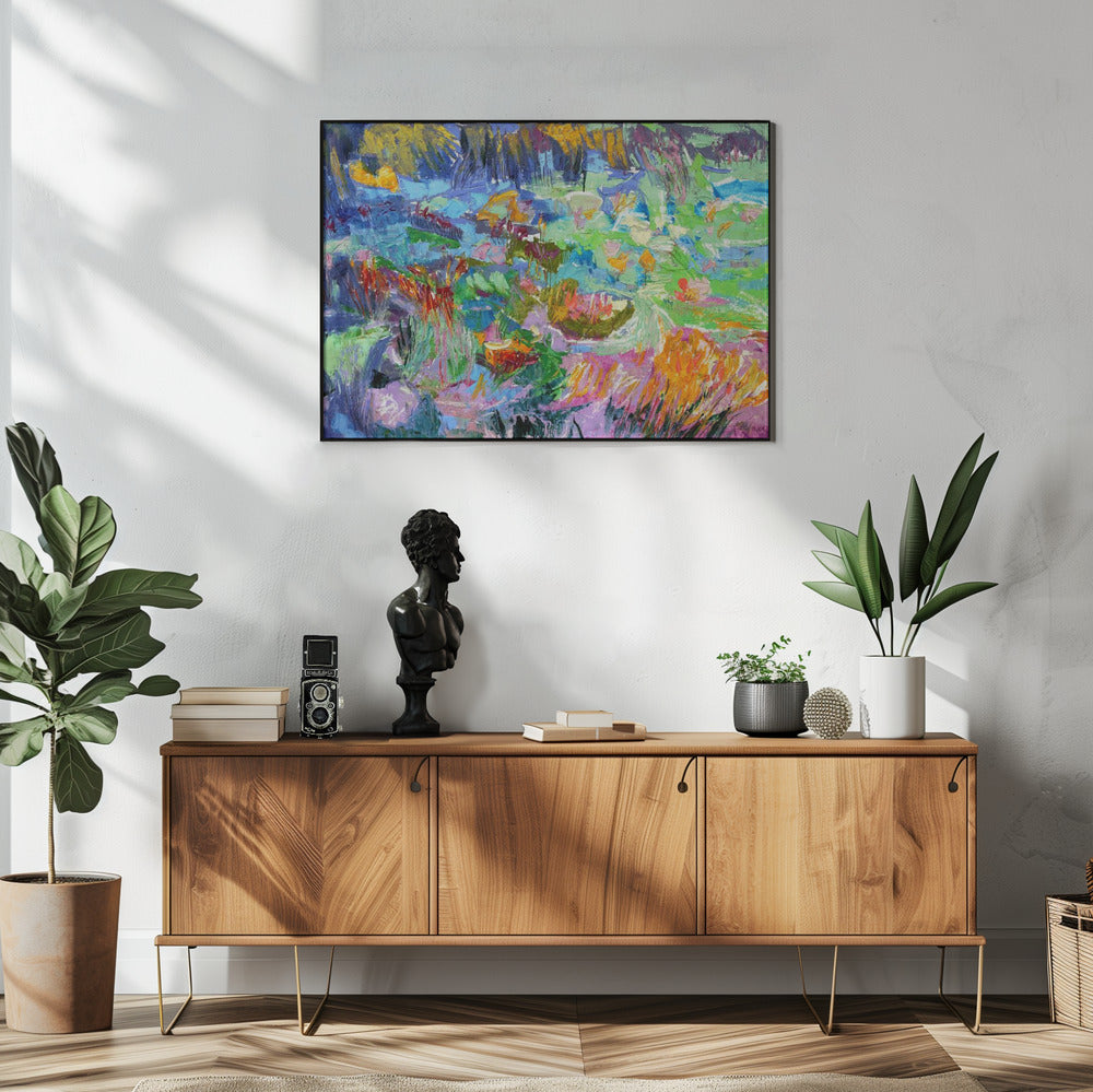 Lebendige Traumlandschaft | Poster
