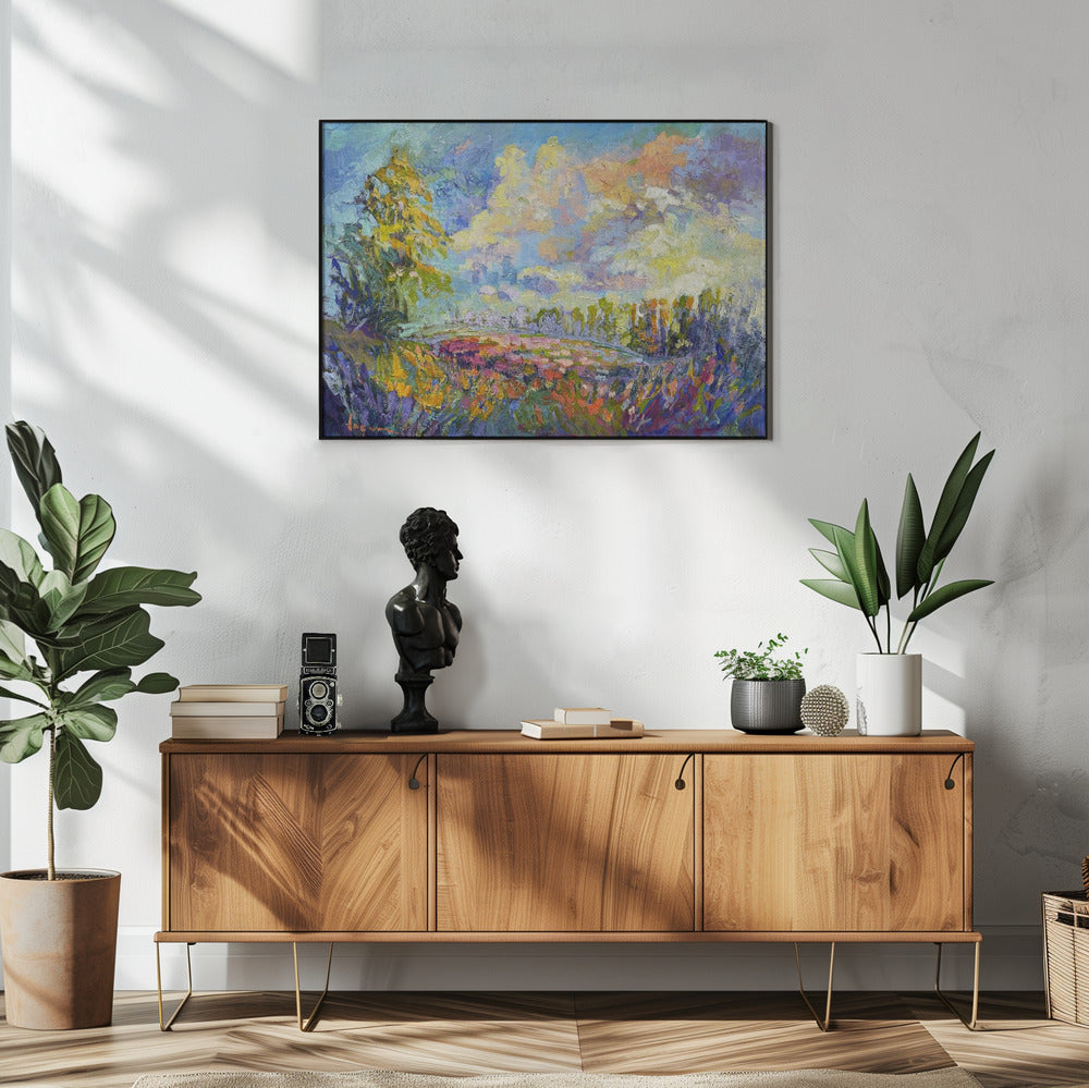 Leuchtende Landschaft | Poster