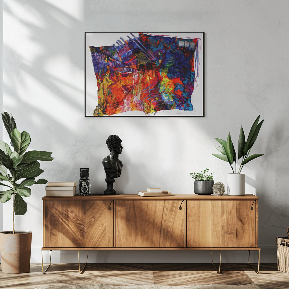 Bunter Wandteppich | Poster