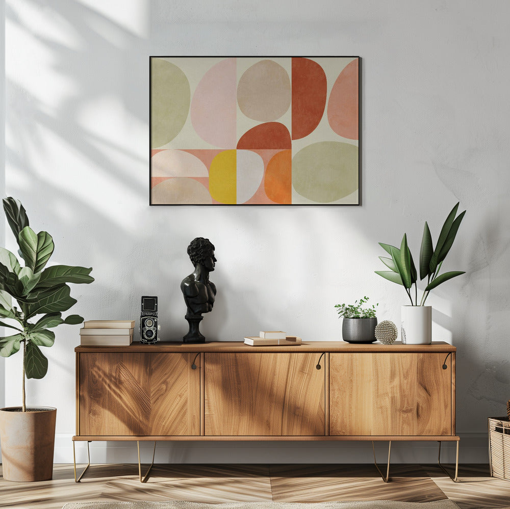 Pastel Geometry | Poster