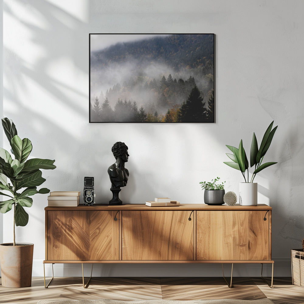 Foggy Woods 9 | Poster