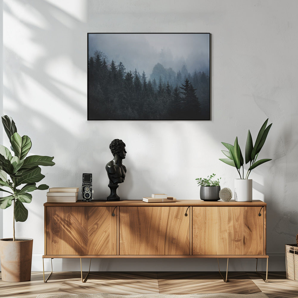 Foggy Woods 5 | Poster