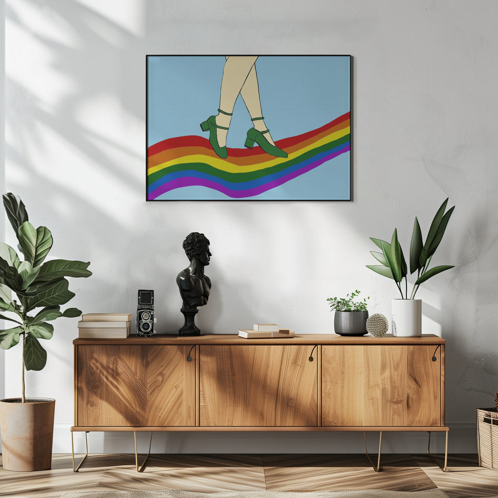 Regenbogenspaziergang | Poster