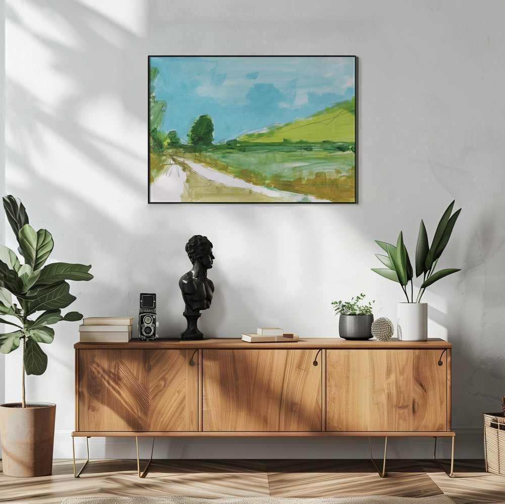 Landlandschaft 3 | Poster