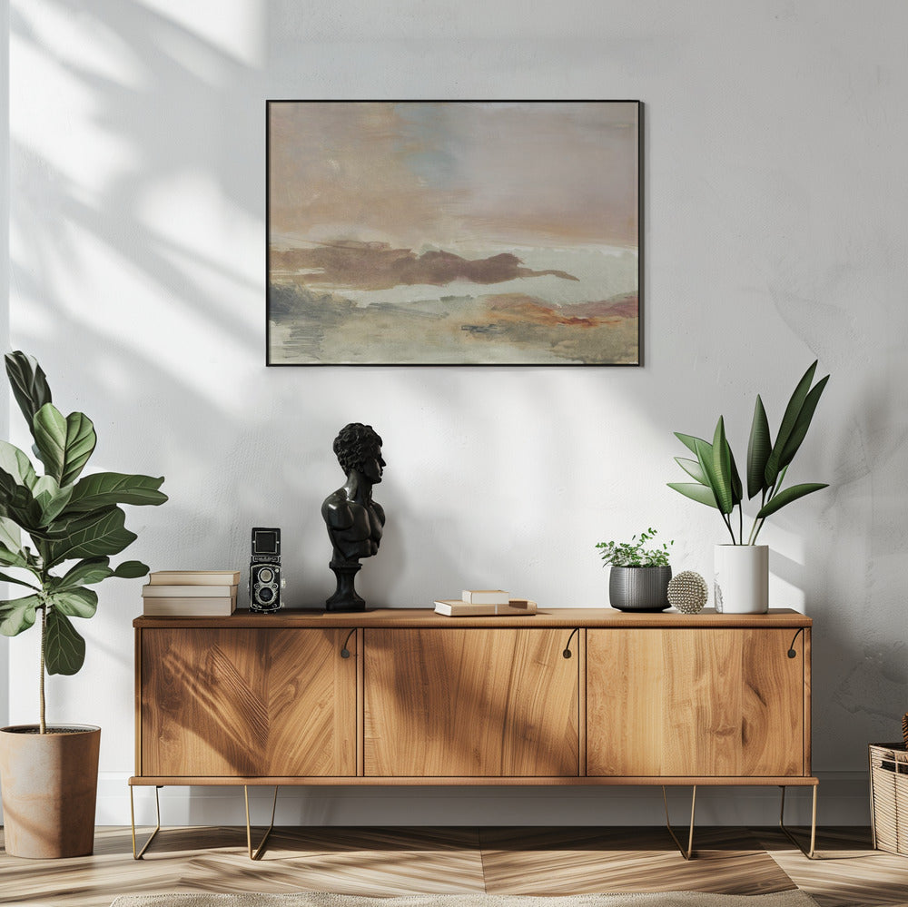 Erdtöne Landschaft 1 | Poster