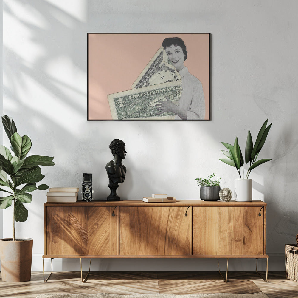 Bargeldumarmung | Poster