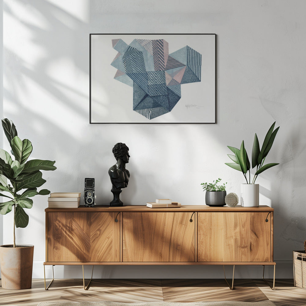 Polygonale Form II. | Poster