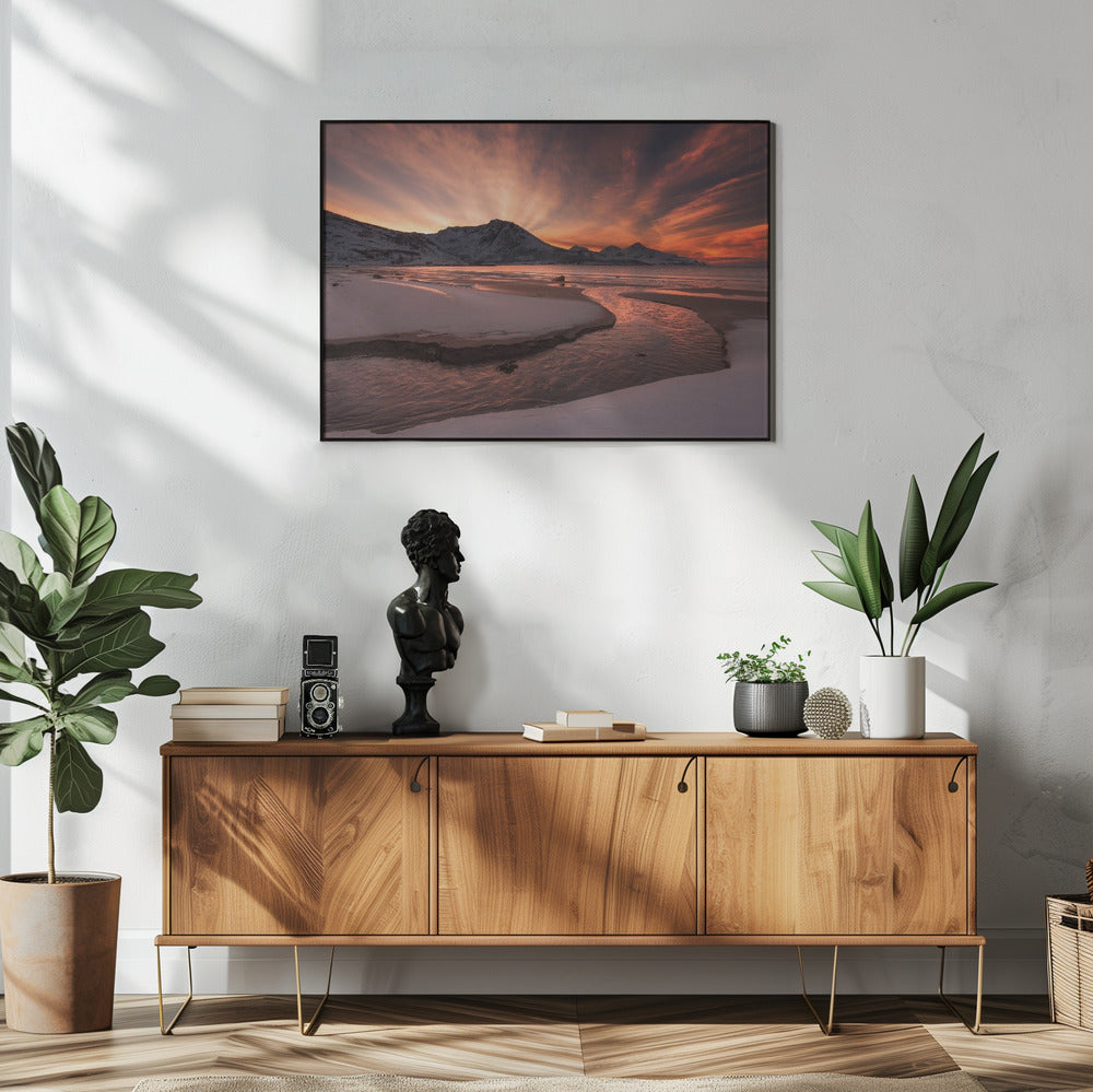 Golden Sunset | Poster