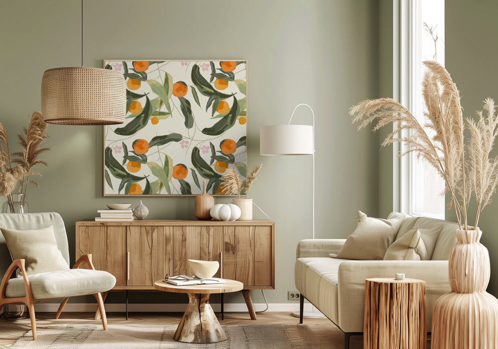 Citrus Grove Oasis | Canvas