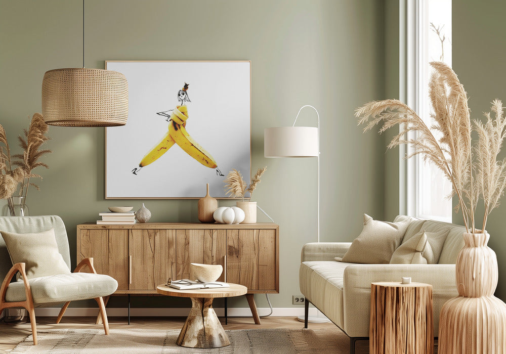 Die Banane | Leinwand