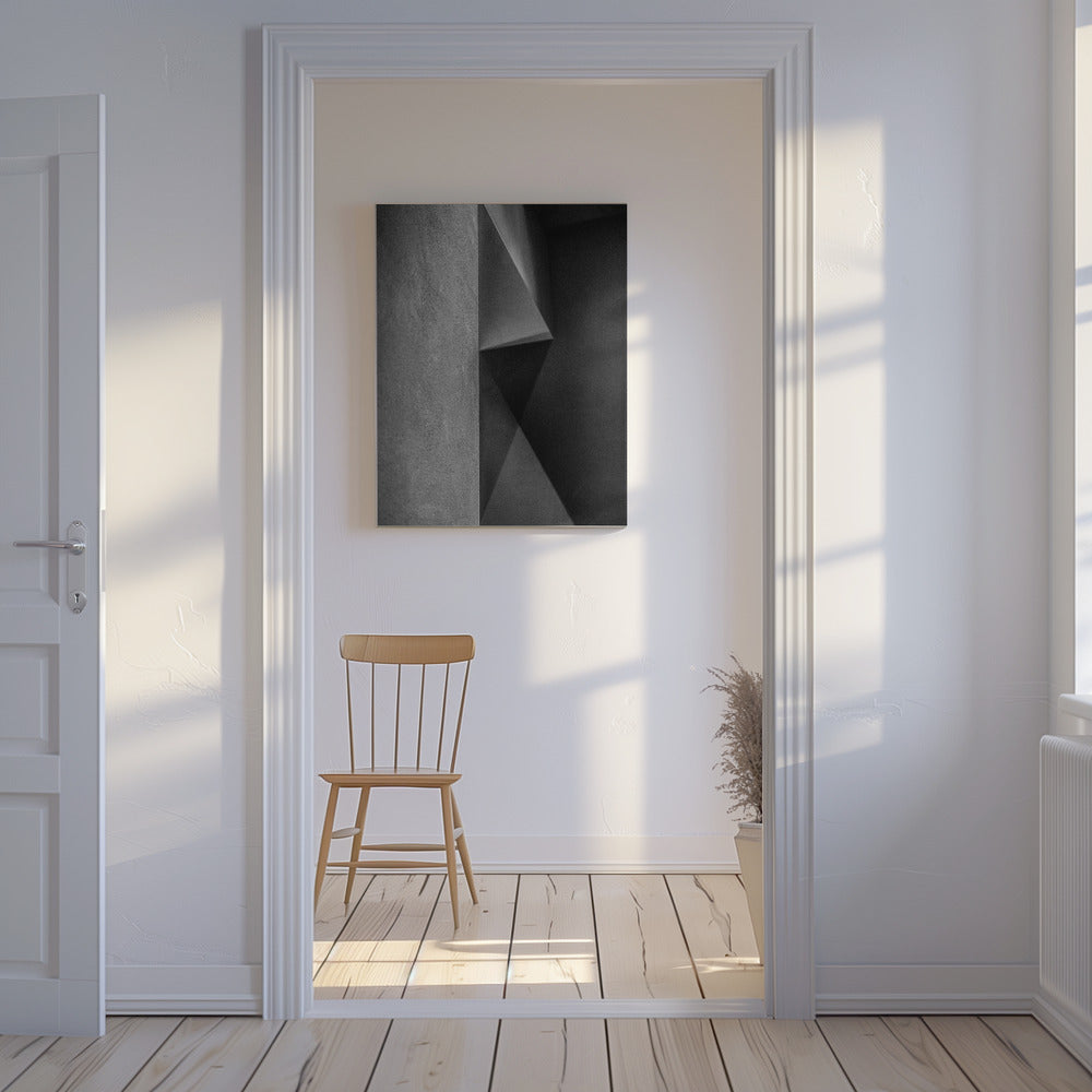 Graue Schatten | Leinwand