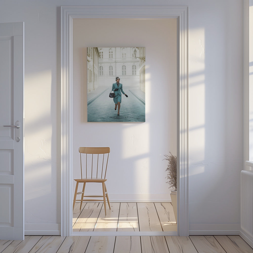 Lauf, als gäbe es kein Morgen | Leinwand
