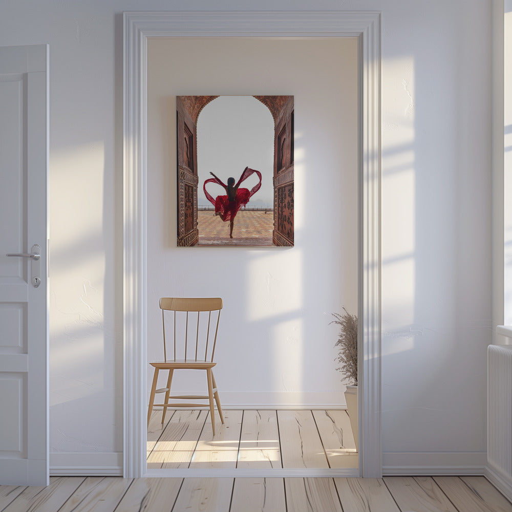 Taj Mahal's Heart | Canvas