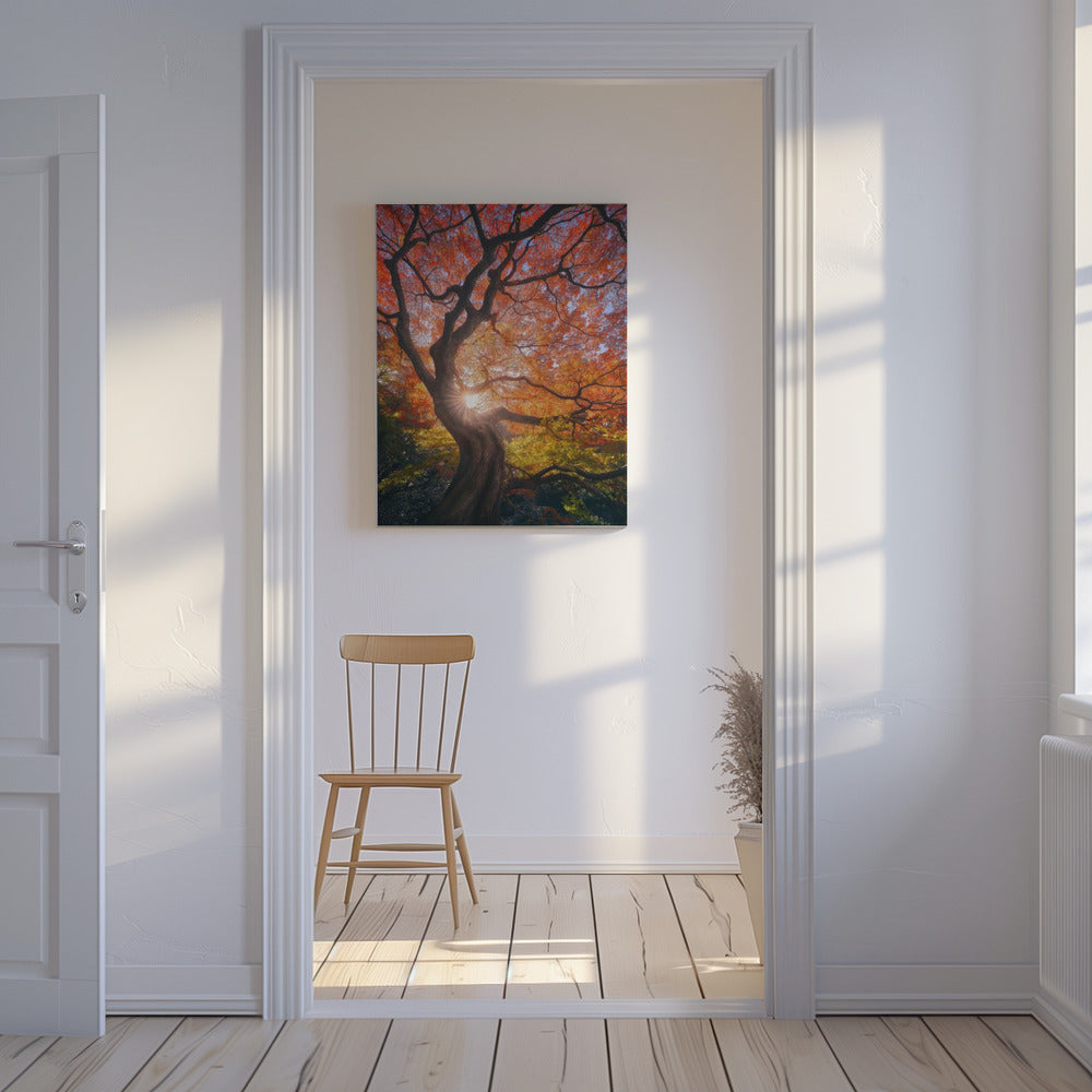 Der japanische Baum | Leinwand