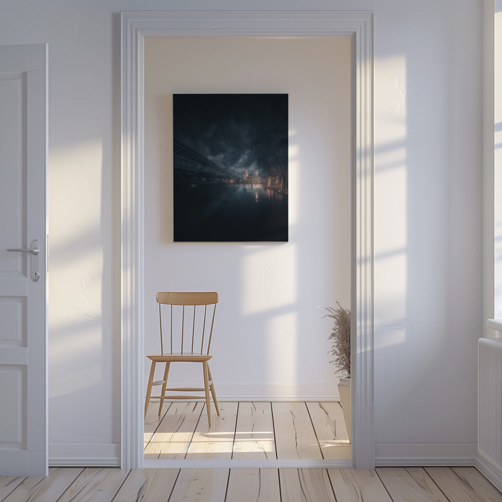 Lass es regnen | Leinwand