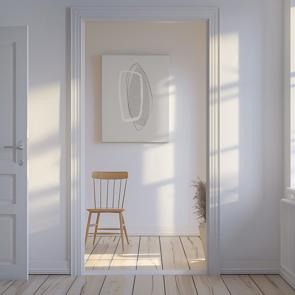 Minimale Harmonie | Leinwand