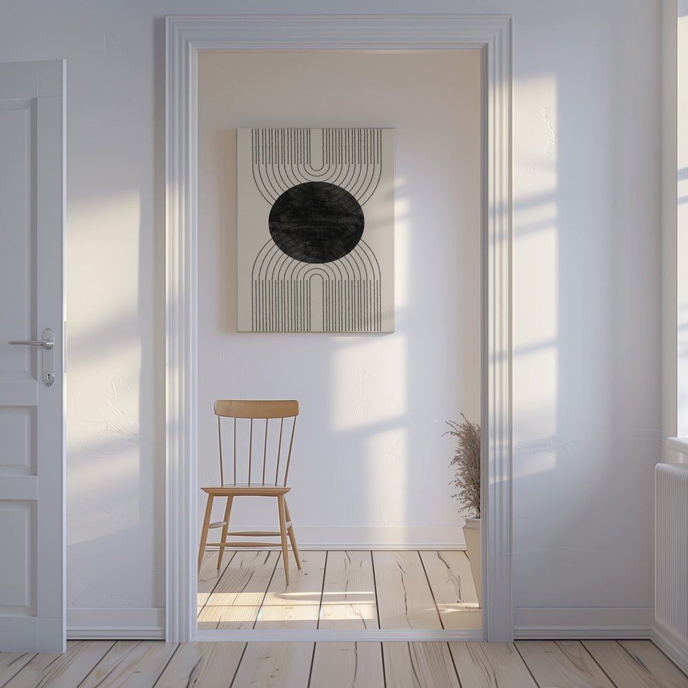 Orbitale Echos | Leinwand