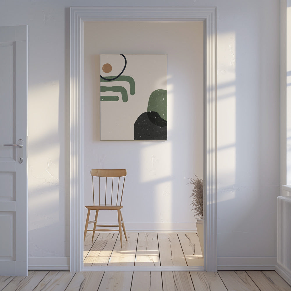 Abstrakte Komposition 7 | Leinwand