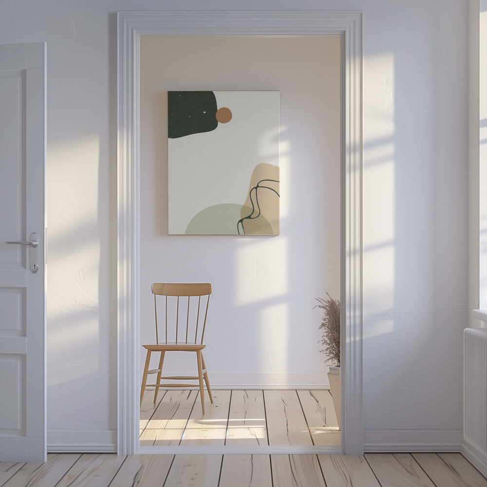 Abstrakte Komposition 8 | Leinwand