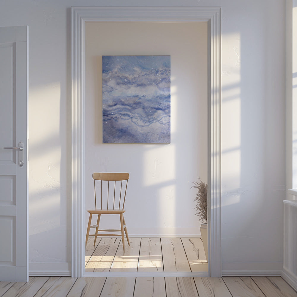 Himmlische Ströme | Leinwand
