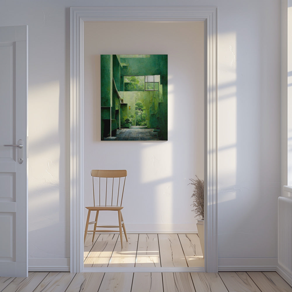 Emerald Sanctuary | Canvas