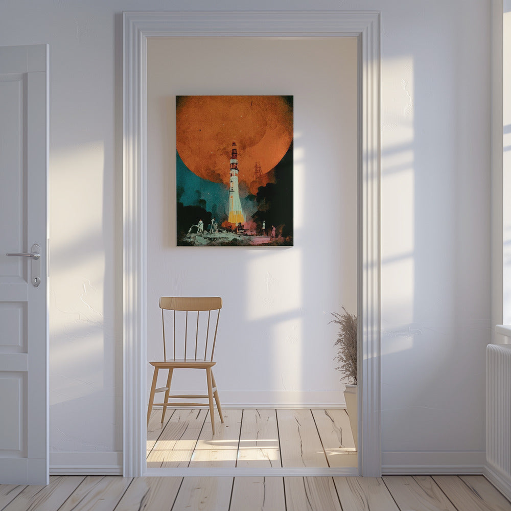 Mondstart | Leinwand