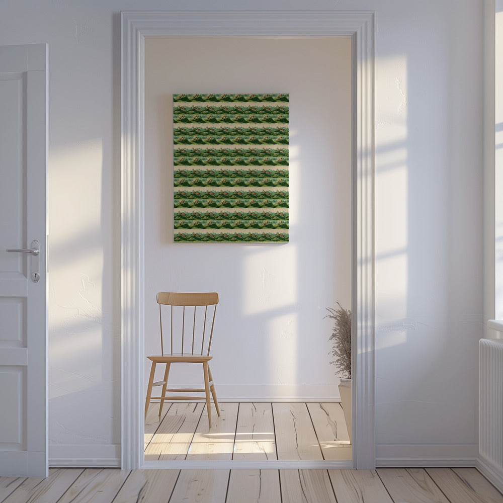 Endlose grüne Hügel | Leinwand