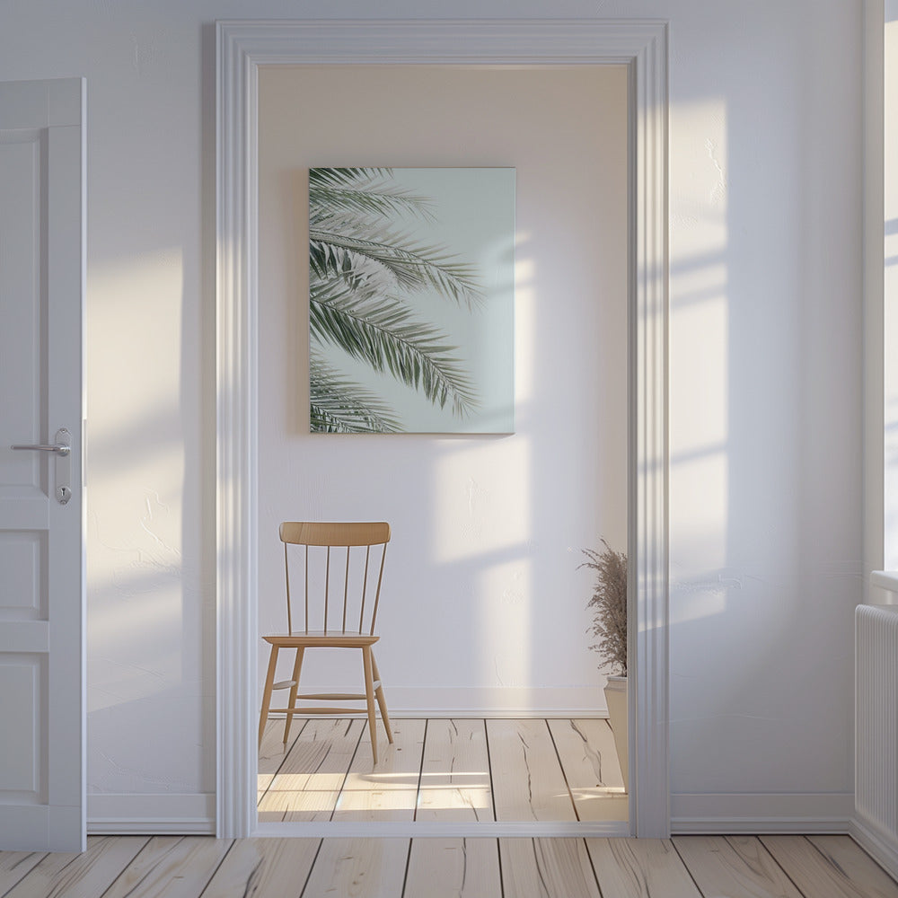 Blue Palms | Canvas