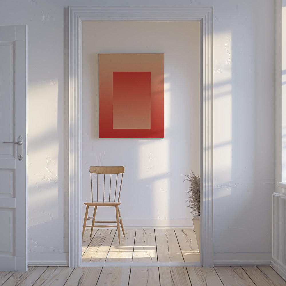 Red Gradient Portal | Canvas