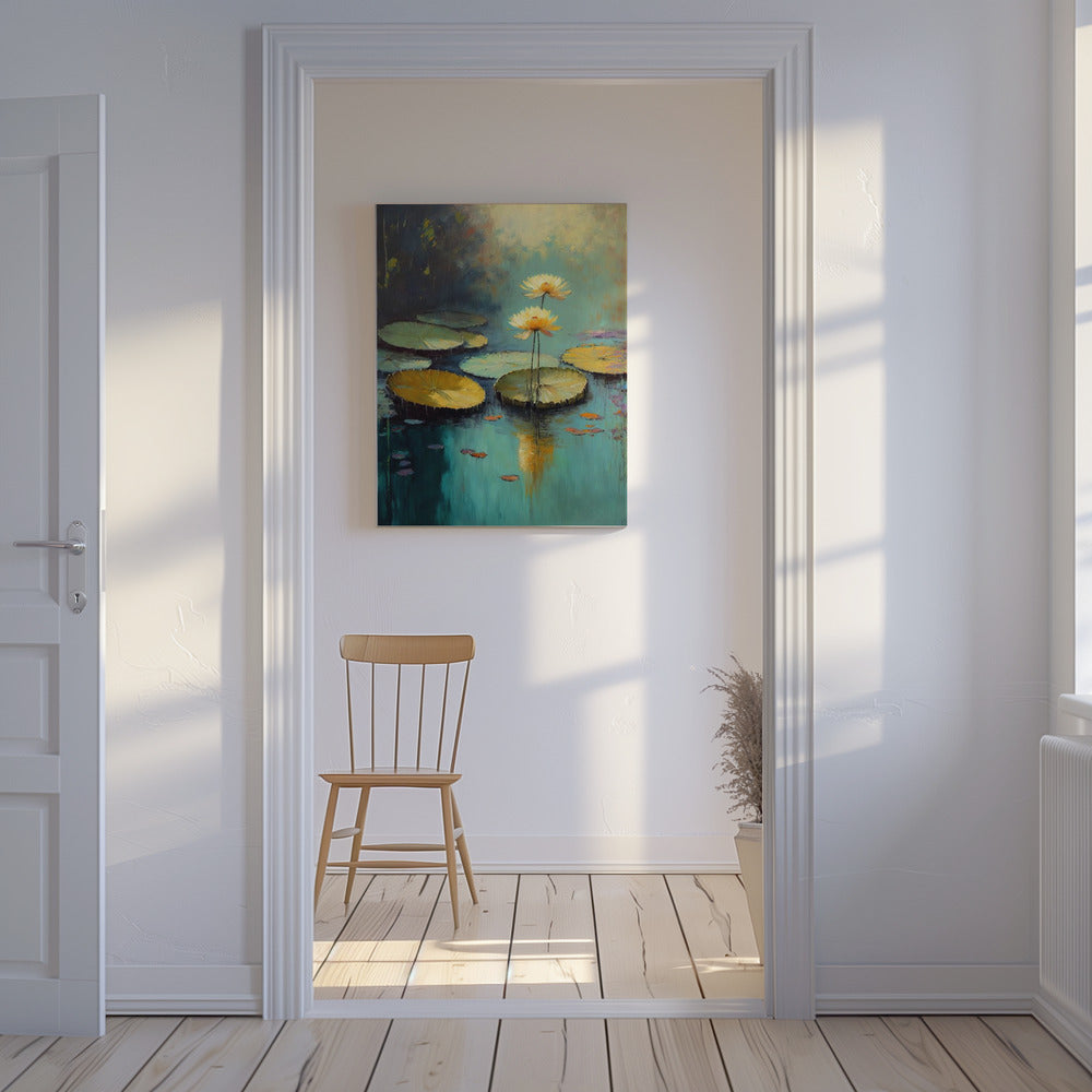 Lotus-Ruhe | Leinwand