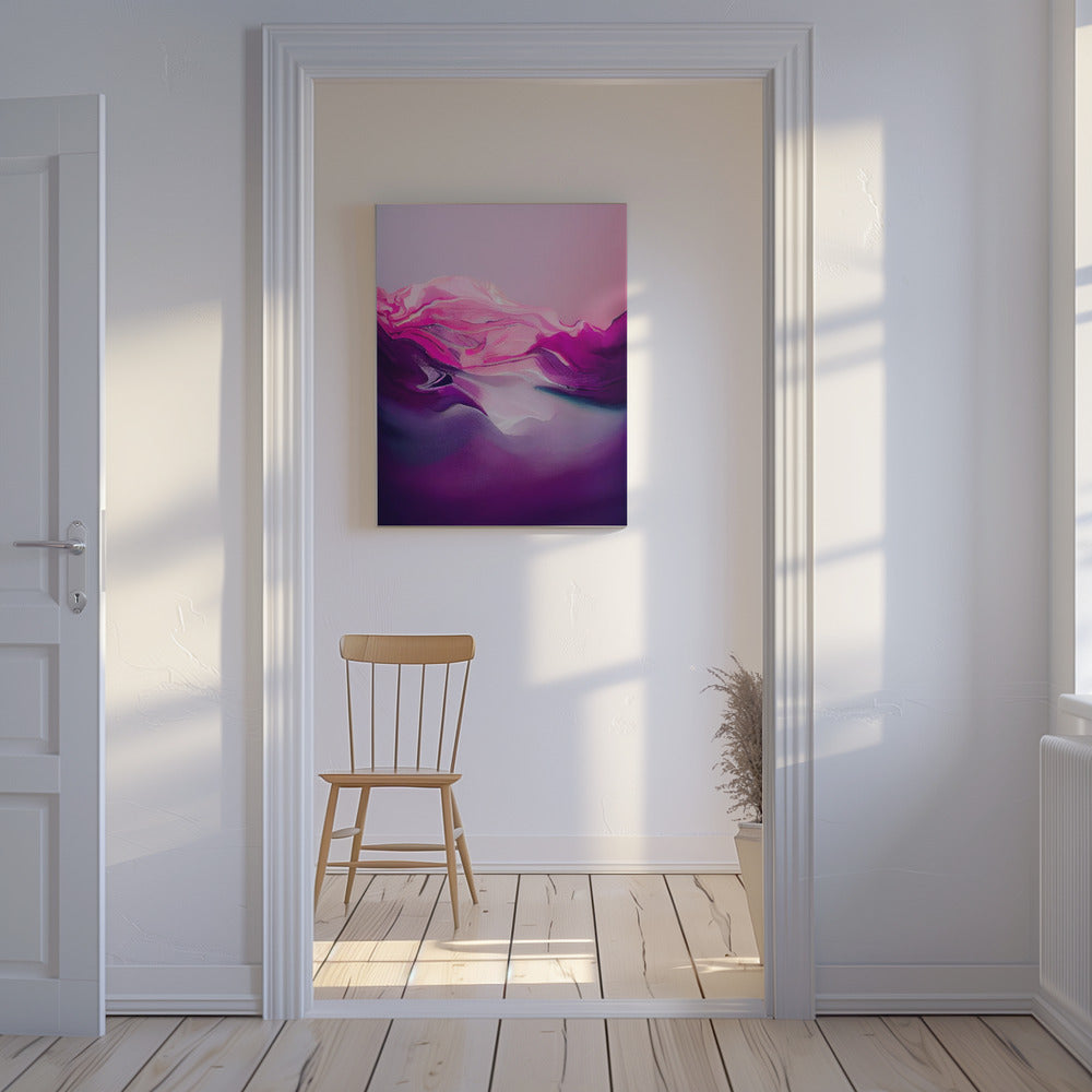 Crimson Horizon | Canvas