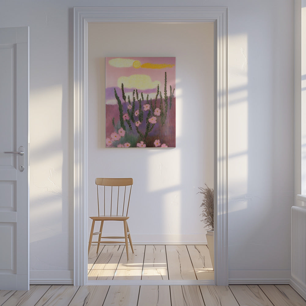 Desert Bloom Sunrise | Canvas