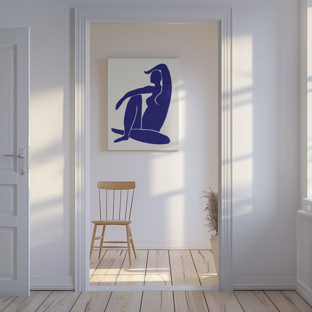Abbildung Blau | Leinwand