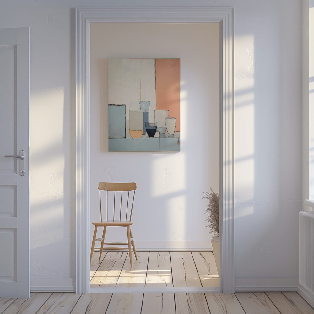 Pastell Gelassenheit | Leinwand