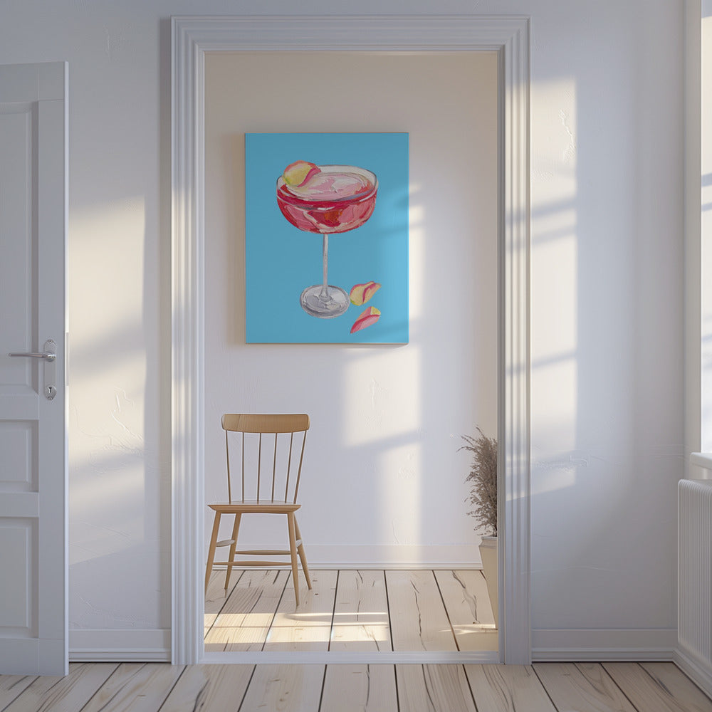 Sparkling Rose Gin Cocktail | Canvas