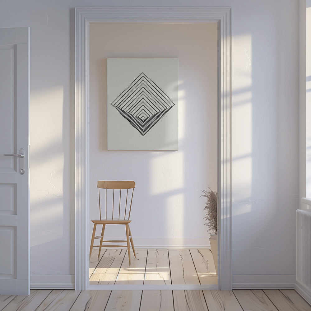Imperfect Lines #1 | Canvas