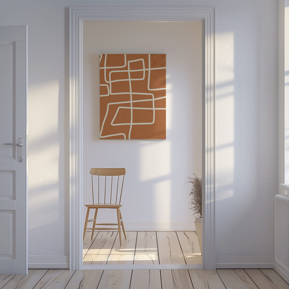 Minimal Line Series #4 | Canvas