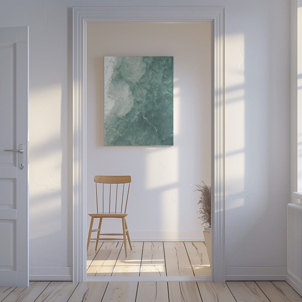 Sanfter Wirbel des Ozeans | Leinwand