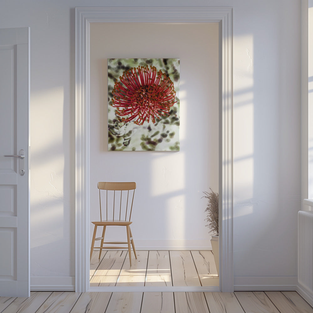 Strahlende Blüte | Leinwand
